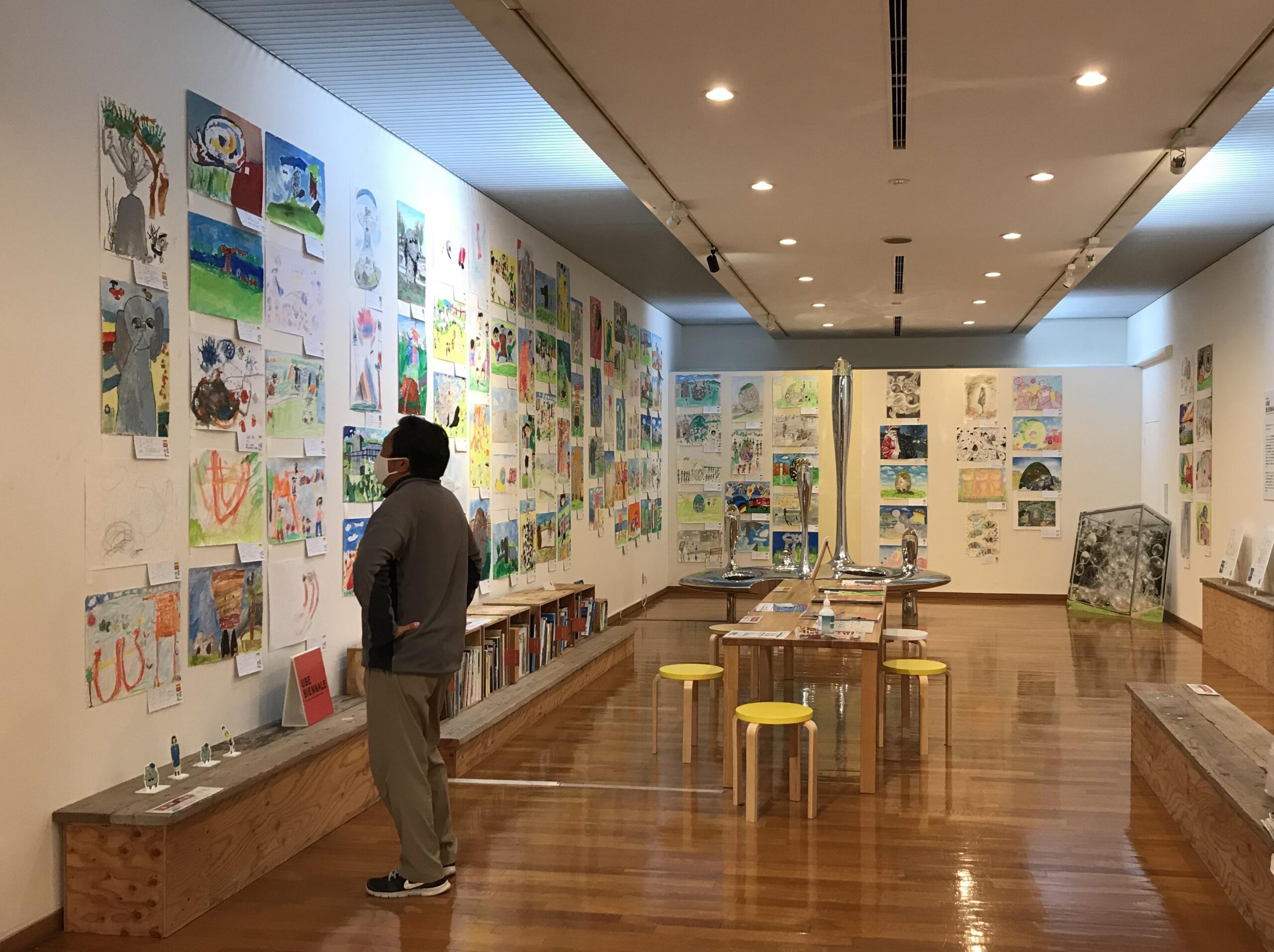 画像：「描いちゃお！うべの彫刻2020」受賞者の決定と作品展示